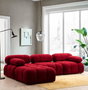 Atelier Del Sofa Sofá de 1 Plaza Rojo Bubble L1